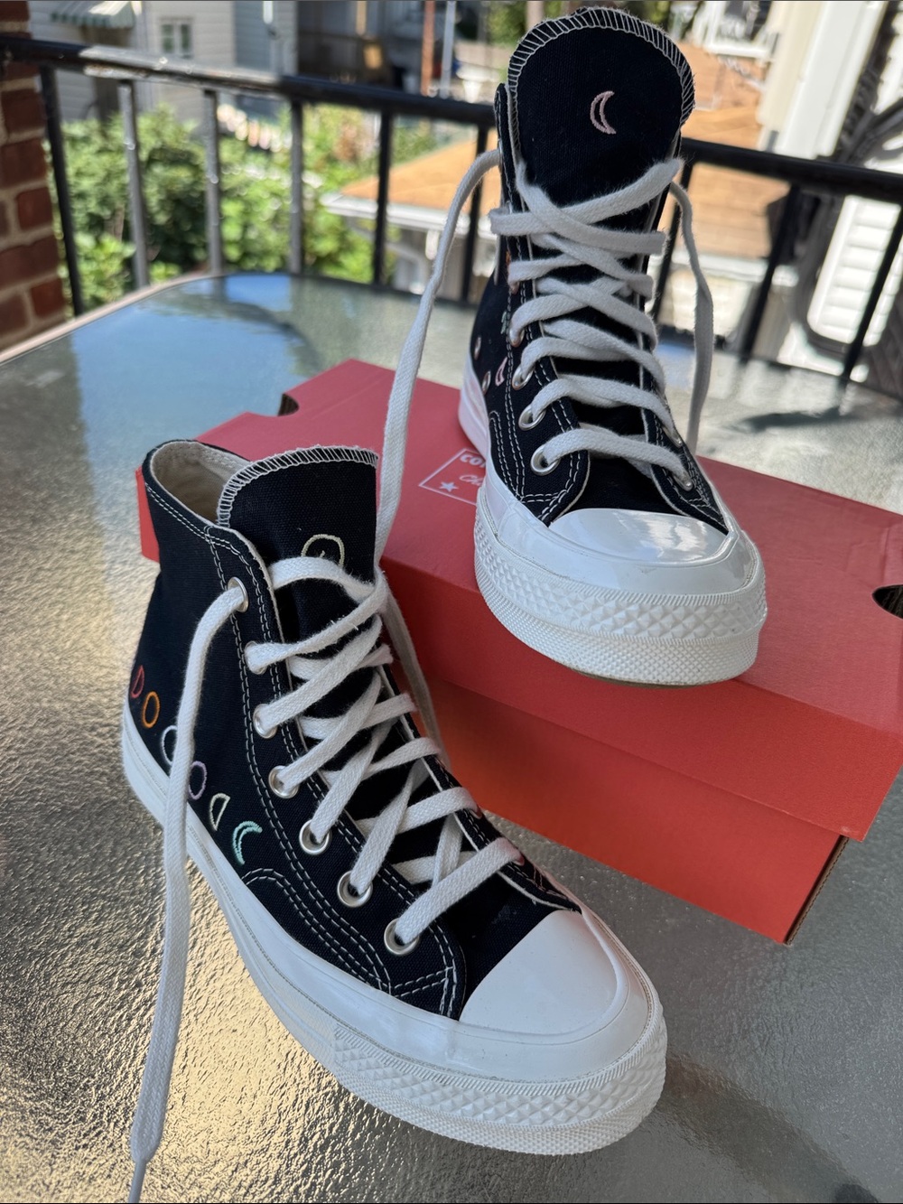 Converse Mystic Symbols High-Top Sneakers Sz 6